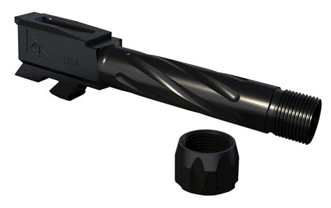 Rival Arms Precision Drop In Threaded Barrel Fits Glock 4343x Black