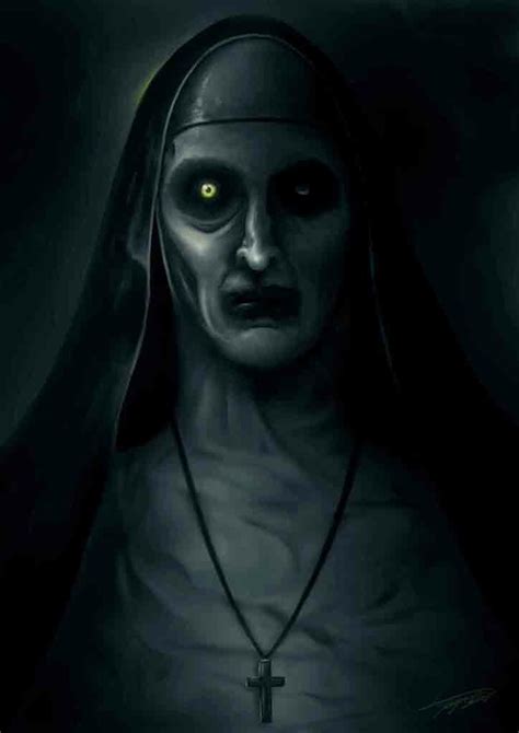 Artstation Valak Painting The Conjuring 2