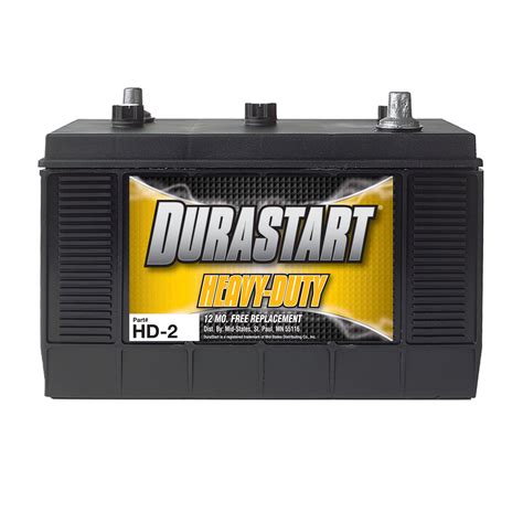 Murdochs Durastart Hd 2 Heavy Dutycommercial 6 Volt Battery