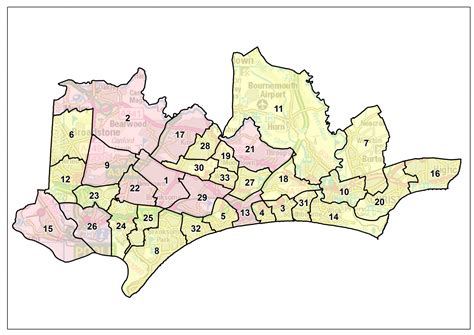 Ward Boundaries Finalised For New Bcp Bournemouth Christchurch And