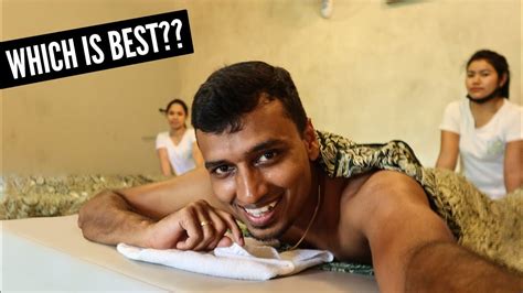balinese vs thai massage which is my favourite ep22 youtube