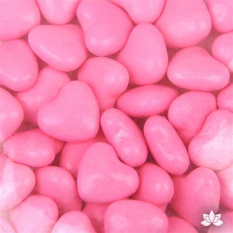 Light Pink Candy Hearts 35g Heart Candy Pink Candy Pink