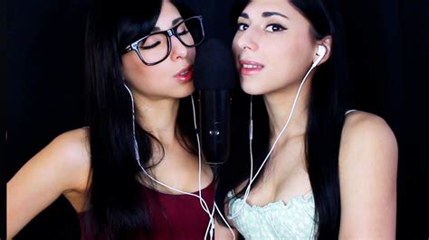 Asmr Double Mouth Sounds Twins 👯👄 Ear To Ear Layered Sounds For Intense Tingles Youtube