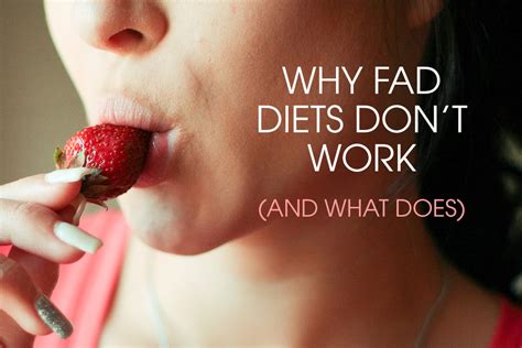 why fad diets don t work and what does talented ladies club