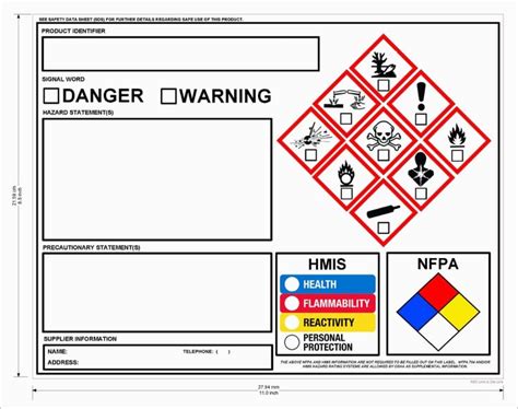 Hmis Label Template