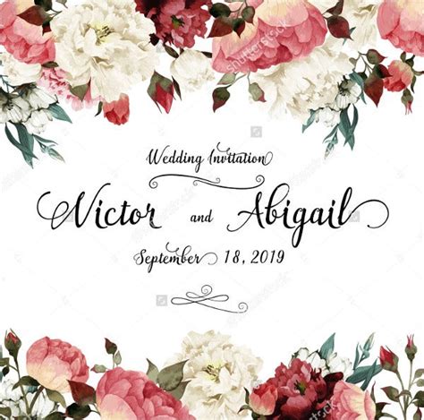 Pngtree provides you with 5400+ free wedding invitation card templates. 27+ Watercolor Wedding Invitations | Free & Premium Templates