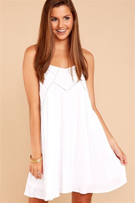 Nothing But Sunshine White Sundress At Red Dress