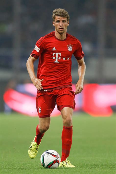 Thomas muller | томас мюллер. Thomas Mueller in FC Bayern Muenchen v FC Internazionale - Friendly - Zimbio