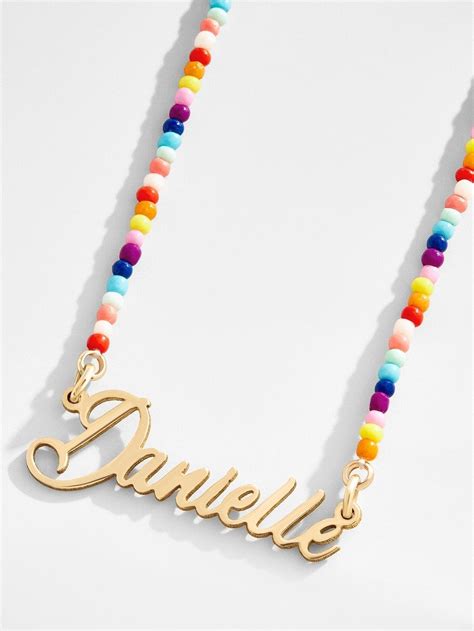 Nameplate Necklaces That Say Anything And Everything But Your Name