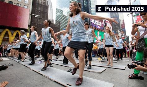 Tap Dance Festival Steps Into Times Square The New York Times