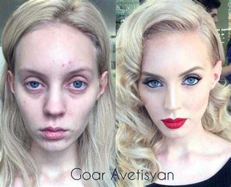 The Power Of Makeup Unbelivable Before And After Shots Of Shocking