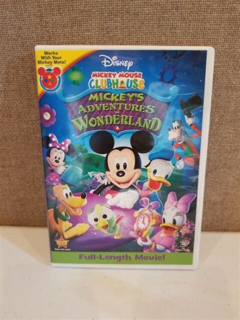 Mickeys Adventures In Wonderland Dvd For Sale Online Ebay
