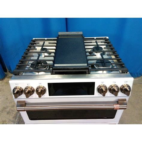 Ge Cafe C2s950p4mw2 30 Slide In Dual Fuel Double Oven With