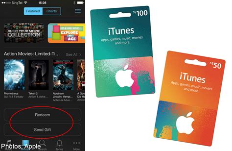 Convert itunes gift card to apple store. iTunes Gift Cards now available in Singapore, News - AsiaOne