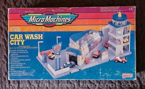 The micro machines travel city playsets were, in my opinion, the best toys in the entire history of the micro machines line. Toys from the Past: #330 MICRO MACHINES - CAR WASH CITY (1989)