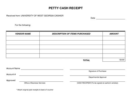 One really cool thing about this template is the custom formula that we created for automatically entering the written form of the amount. Petty Cash Voucher Template : Printable Forms, Templates ...