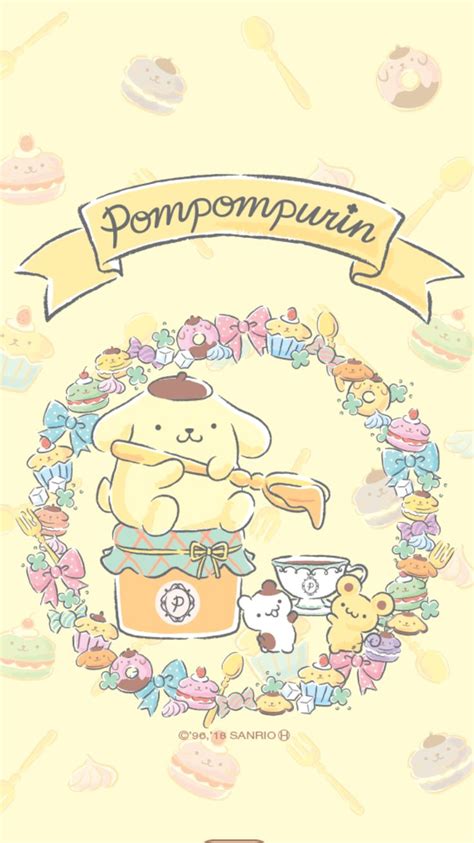 Pin By Pankeawป่านแก้ว On Pom Pom Purin Sanrio Wallpaper Cute