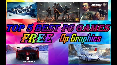 Top 5 Best High Graphics Pc Games High Graphics With Less Size
