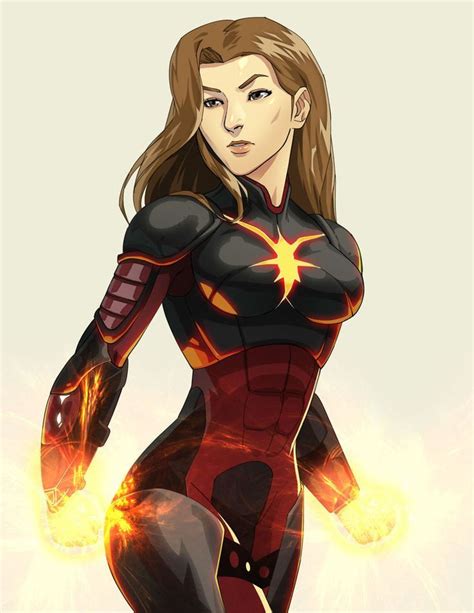 Superhero With Wings Female Captain Marvel Breaks The Curse Against