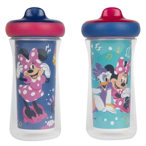The First Years Disney Minnie Mouse Insulated Sippy Cups — 9 Ounces — 2