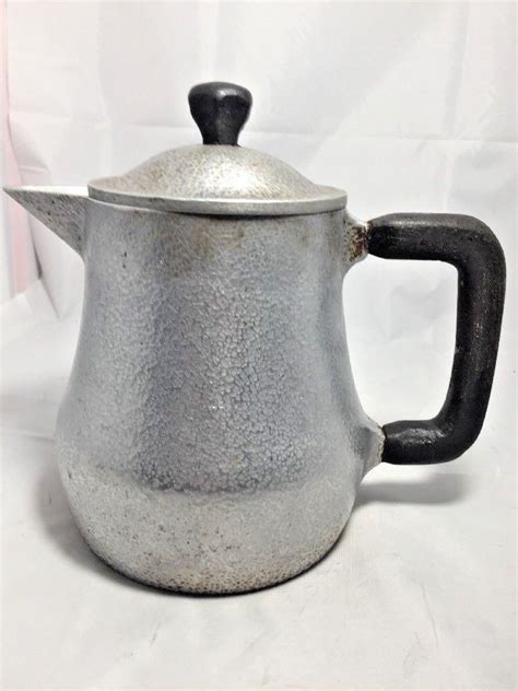 I plan to end that on this trip, starting with just making a fresh cup of coffee in the. Vintage CLUB ALUMINUM HAMMERCRAFT Stove Top/Camping Coffee Pot 7 Cups #ClubAluminumHammercraft ...