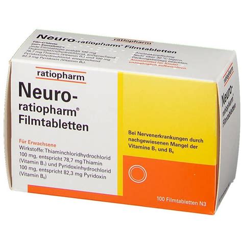Neuro Ratiopharm Film Coated Tablets 100 Apozona