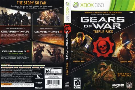 Gears Of War Triple Pack Xbox 360 Game Covers Gears Of War Triple