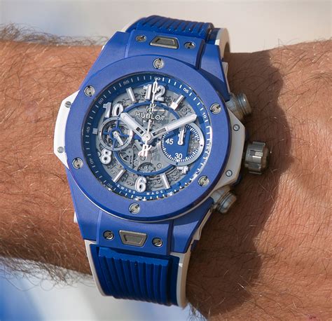 Hublot watches are highly desirable luxury timepieces. Hublot Big Bang Blue Watch | aBlogtoWatch