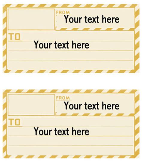 After downloading desired template, open it in libreoffice and modify accordingly. Free Address Label Design Templates - Free Round Address Label | Address label template, Label ...