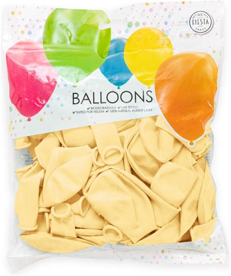 Pastel Macaron Ballonnen Geel Bol Com