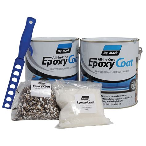 Dy Mark 8l Clear Epoxy Garage Floor Coating Kit Bunnings Warehouse