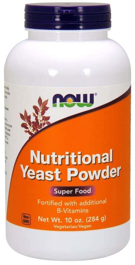 The diets follows two simple guiding principles: Now Foods Nutritional Yeast - 10 oz.