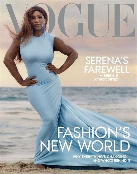 Serena Williams American Vogue September Cover Ufw Ano Vi