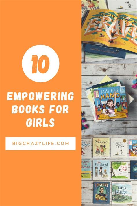 Ten Empowering Books For Girls Empowering Books Book Girl