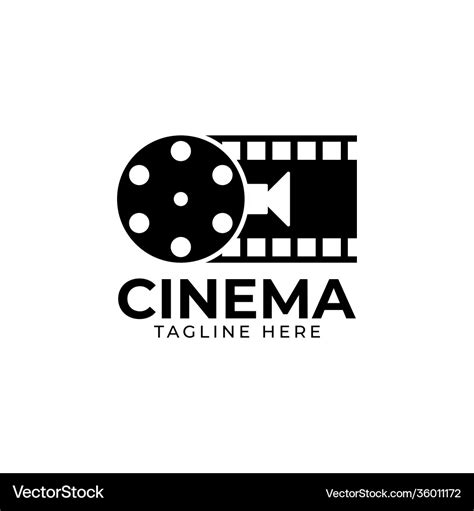 Cinema Logo Royalty Free Vector Image Vectorstock
