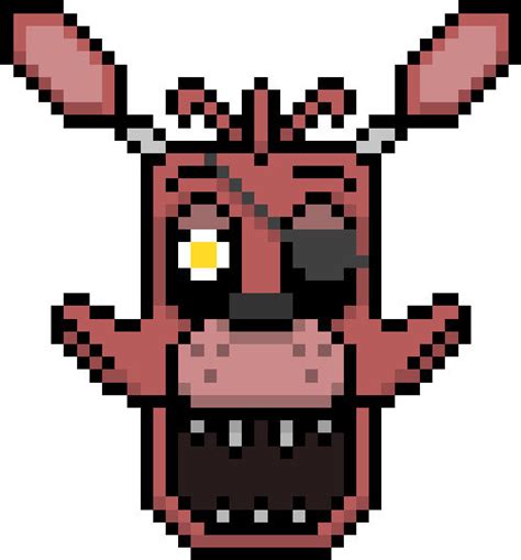 Foxy Pixel Art By Frooploots On Deviantart