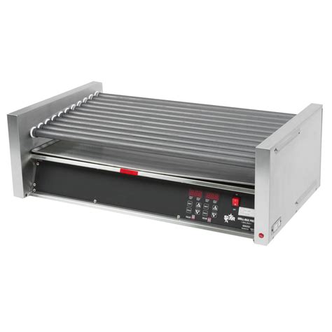Star Grill Max Pro 50sce 50 Hot Dog Roller Grill With Electronic
