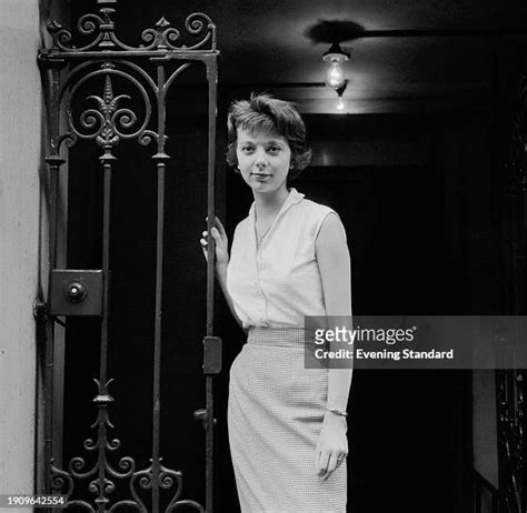 British Actress Anna Massey Standing Next To A Wrought Iron Gate News Photo Getty Images