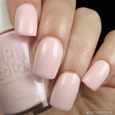 Pinklux005 Soft Pink Nail Polish With Creme Finish Etsy