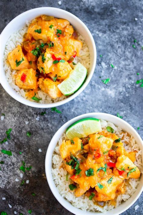 Peel and cube the mango and the cucumber and put aside. Mango Chicken with Coconut Rice Recipe - Kitchen De Lujo ...