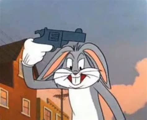 Bugs Bunny Memes Gun