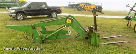 John Deere 48 Loader With Forkliftboom Attachment In Macedonia Ia