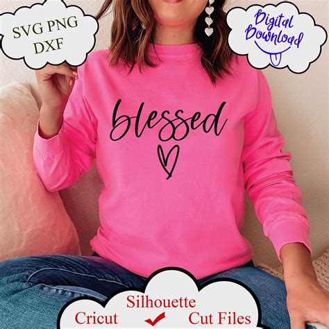 Blessed Svg Faith Svg Jesus Svg Christian Svg Quotes Svg Religious