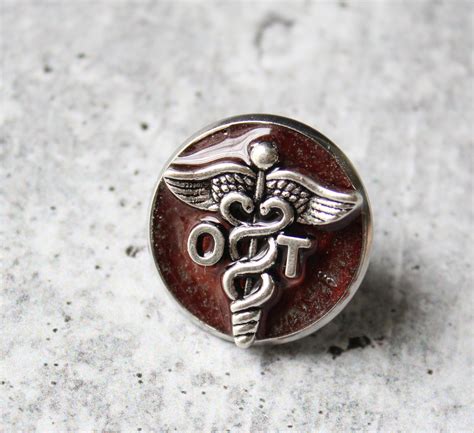 Occupational Therapy Pin Ot Pinning Ceremony White Coat Etsy