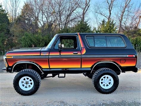 Old Bronco Bronco Truck 79 Ford Truck Ford Suv Old Pickup Trucks