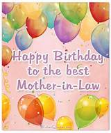 Happy birthday mother in law wishes. Mother-In-Law Birthday Wishes, Messages, and Cards By ...
