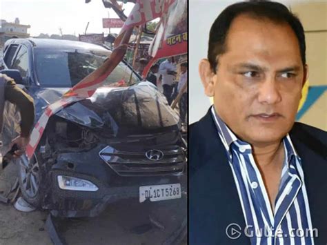 Car Accident Air Bags Saved Azharuddin