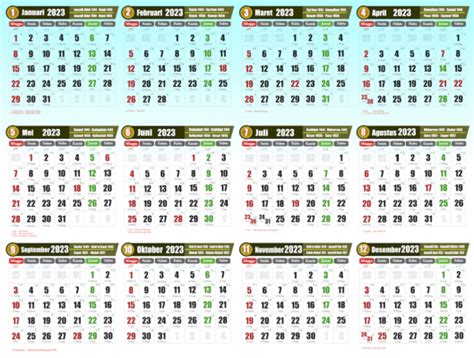 Download Kalender 2023 Cdr Lengkap Dengan Libur Jawa Dan Hijriyah
