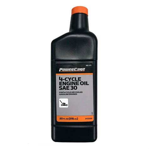 Powercare 20 Oz Sae 30 Tractor And Lawn Mower Engine Oil Ap20300a