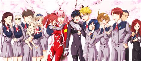 Darling in the franxx android wallpapers 2160x1920. Darling In The Franxx Group Photo Wallpapers - Wallpaper Cave